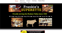 Desktop Screenshot of frankiessuperette.com